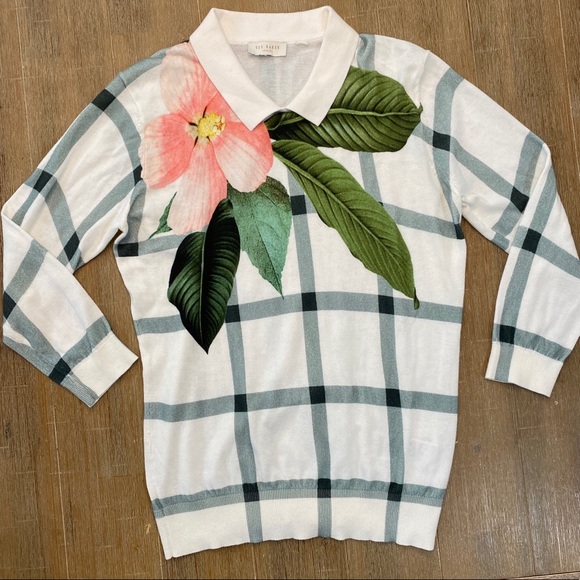 Ted Baker London Sweaters - Ted Baker London collared sweater